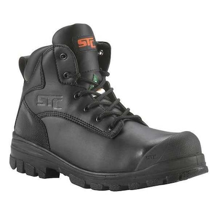 STC 6-Inch Work Boot,M,7,Black,PR