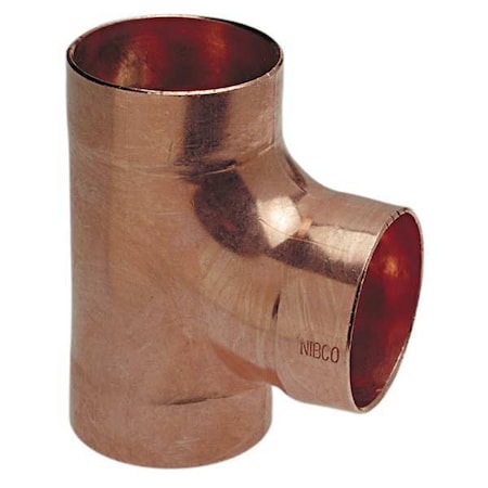 NIBCO Reducing Tee,Wrot Copper,2