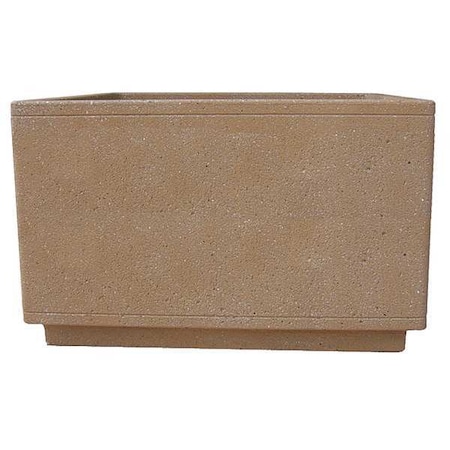 WAUSAU TILE Planter,Square,60in.Lx60in.Wx36in.H