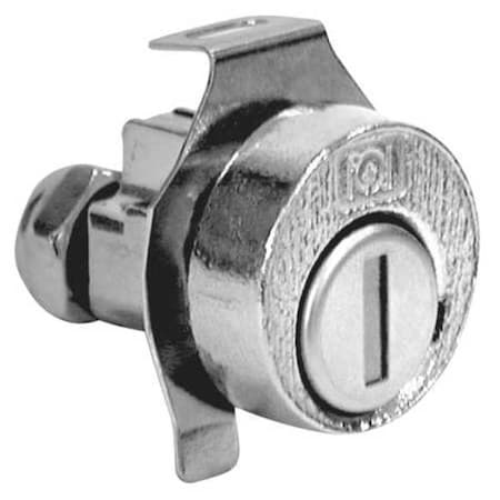 COMPX NATIONAL Cam Lock,For Thickness 1/16 in,Nickel