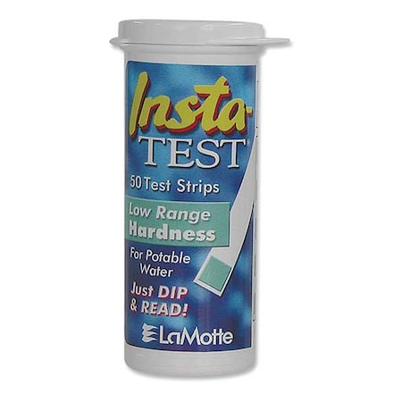 LAMOTTE Test ,3 in L,0 to 180 ppm Hardness,PK50