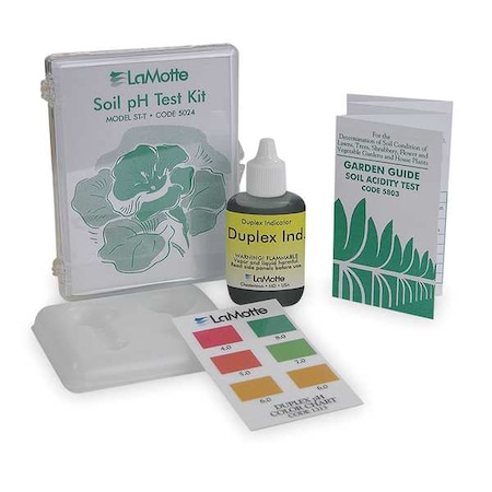 LAMOTTE Soil pH Test Kit,pH Range 4.0  to 8.0