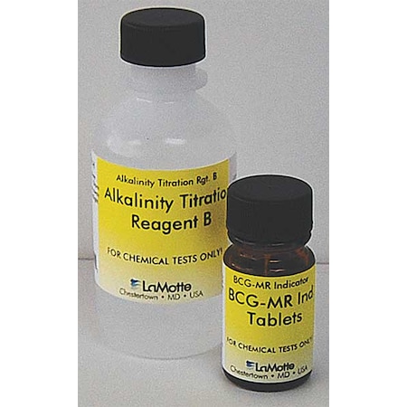 LAMOTTE Reagent Refill,Alkalinity,0 to 200 PPM