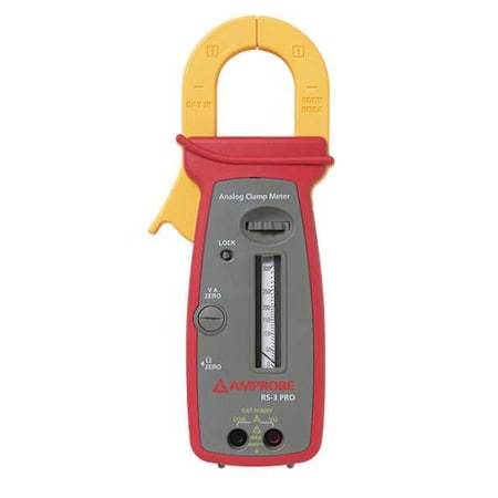 AMPROBE Analog Clamp Meter,300A