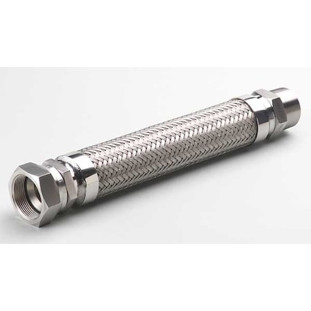 HOSE MASTER Flexible Metal Hose Assembly,3/4
