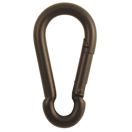 LUCKY LINE Interlocking Snap, Steel, 1/2 in Eye Dia