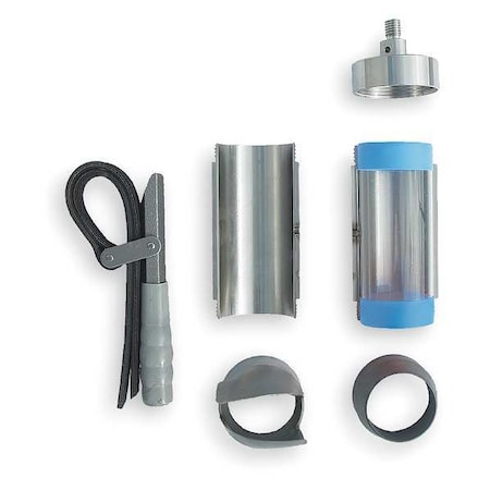 AMS Split Core Sampler,Auger Tip,2 1/2x 12In