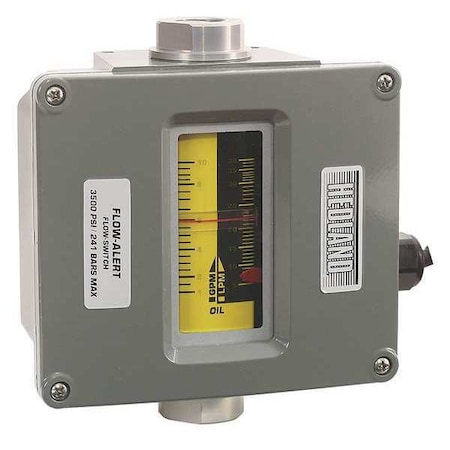 HEDLAND Flowmeter,GPM/LPM  0.5 - 5.0 / 2-19