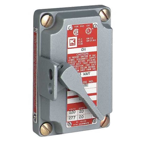 KILLARK Switch Assembly Front Cover