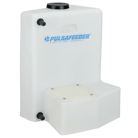 PULSAFEEDER Integrated Tank System,15gal,PolyE