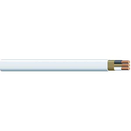 ROMEX Nonmetallic Cbl;2 w/Gnd;14AWG;Wht;250ft