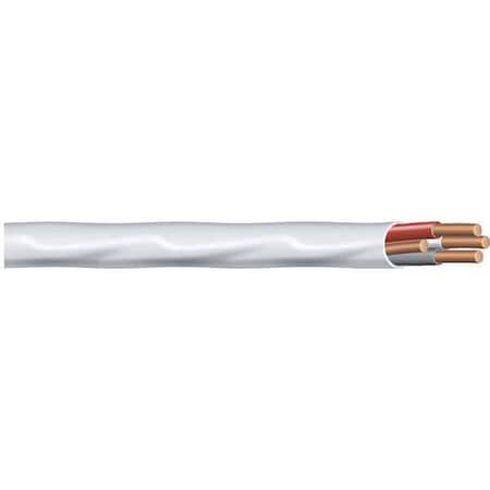 ROMEX Nonmetallic Cbl,3 w/Gnd,14AWG,Wht,250ft