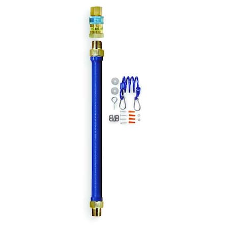 DORMONT Gas Connector Kit,3/4& ID x 4 ft. L