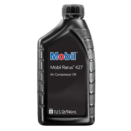 MOBIL Non-Detergent Compressor Oil,1 qt,Bottle