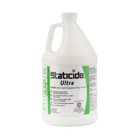 ACL STATICIDE Floor Finish,High Gloss,1 gal,Jug