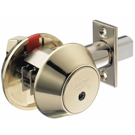 ABLOY Deadbolt,Cylindrical,Lockset Grade 1
