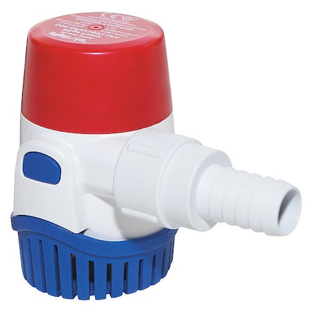 RULE Bilge Pump;ABS;Nylon;SS;12VDC;3/4" NPS