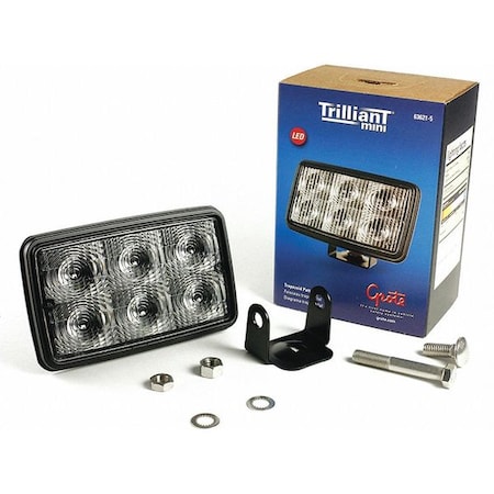 GROTE FloodLight,700lm,Rectangular,LED,3-5/8