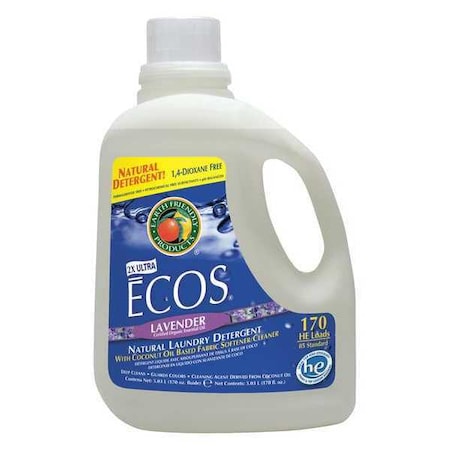 ECOS Liq Laundry Detergent;Lavender;170oz;PK2