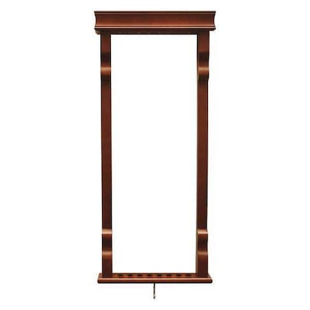 HATHAWAY Cue Rack,25 1/4 in H ,Walnut