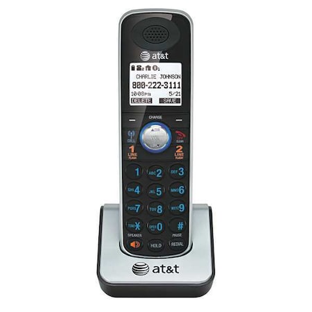 AT&,amp,T Cordless Phone,2 Line,Black