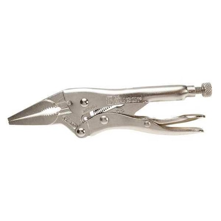 C.H. HANSON Long Nose Locking Pliers,9