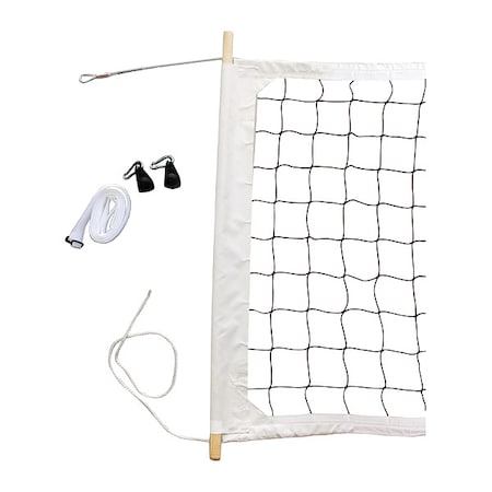 SPALDING Volleyball Net,32ft W