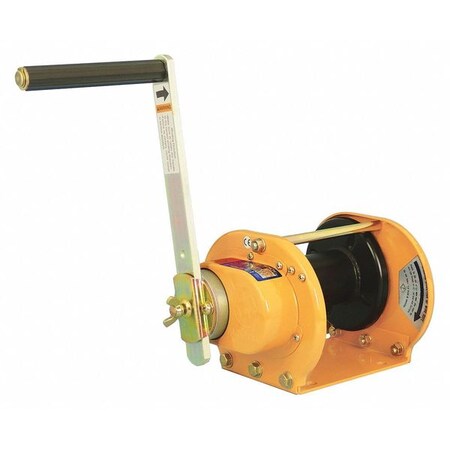 MAXPULL WINCHES Hand Winch,220 lb. 1st Layer Ld Cap.