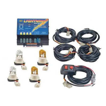 WOLO Strobe Kit,Clear/Amber,Wolo-Lightning