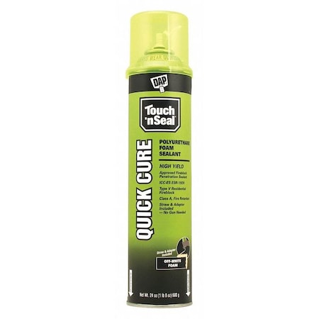 TOUCH N SEAL Spray Foam Sealant,Off-White,24 oz