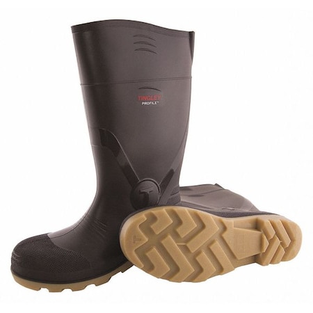 PROFILE Knee Boots,Brown,Size 11,Mens,15& H,PR