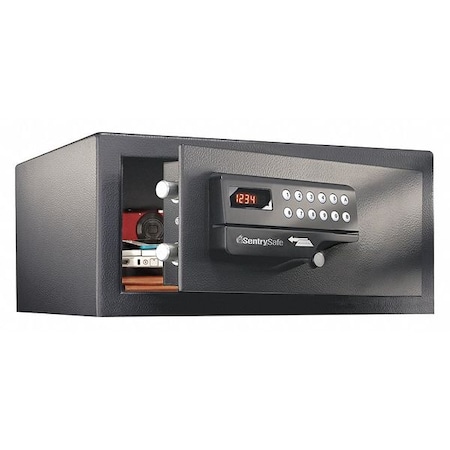 SENTRY SAFE Security Safe,1.1 cu. ft.,31lb.,Black