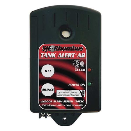 SJE-RHOMBUS Level Alarm ;120VAC;Automatic Reset;1A