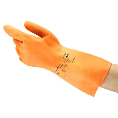 VERSATOUCH Gloves,Orange,13 in. L,Size 7-1/2,PR