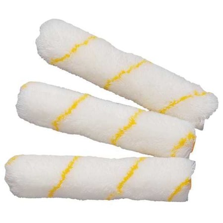 WOMBAT PORTAPAINT Roller Cover,6&L,3/8&Nap,PP,PK3