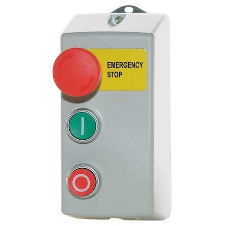 LOVATO ELECTRIC ControlStation;Feed-Thru;3Buttons;Rd/Grn