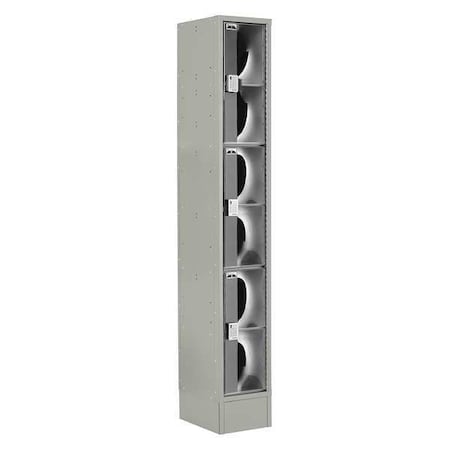 LOCKUP Wrdrb Lckr,3x1Lckr,Gray,82&x12&x18&,Assm