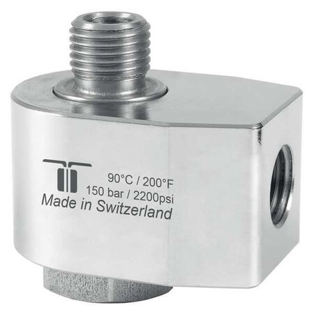 MOSMATIC Rotary Union,1.77&L,Brass,RH