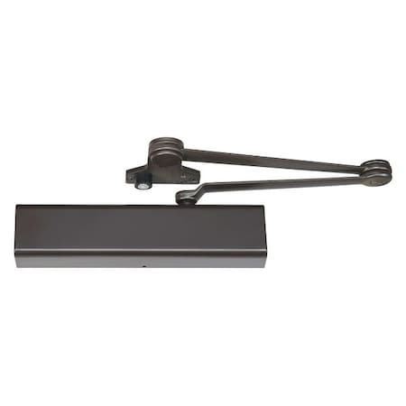 NORTON DOOR CONTROLS Door Closer,D.Bronze,13 in. Housing L