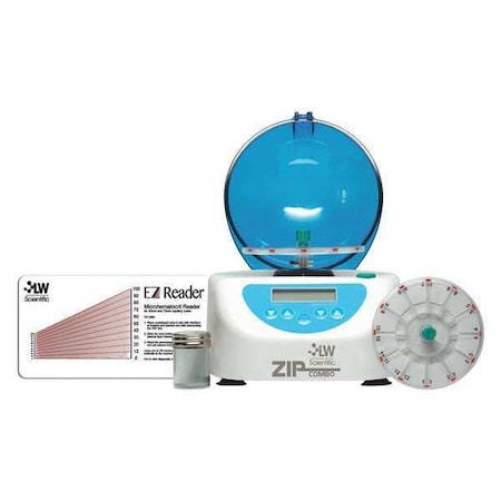 LW SCIENTIFIC Centrifuge,12 x 0.040 mL,5 1/8 in