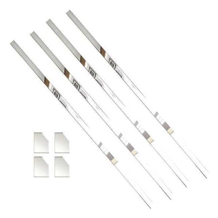 MIRREDGE Mirror Installation Kit,Clear,60 in W