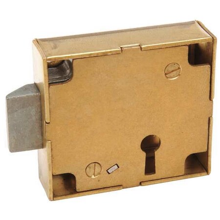 CCL Enclosure Lock,Warded,Raw Brass