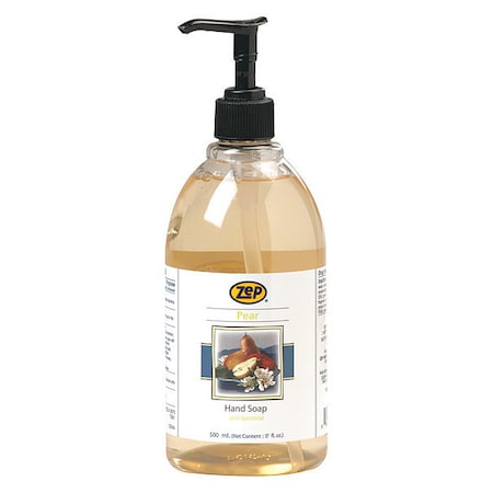 ZEP Hand Soap,Yellow,500 mL,Pear,PK12