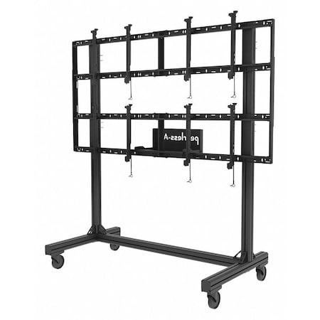 PEERLESS INDUSTRIES Cart with TV Mount,For Televisions