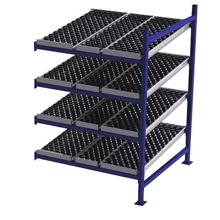 UNEX FLOW CELL Gravty FlwRck,48inx72inx48in,#shlv: 4