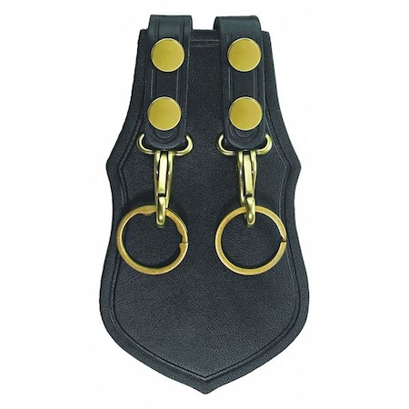 AIR-TEK Key Pouch,Synthetic Leather,Black