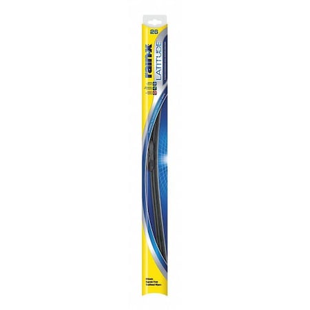 RAIN-X Wiper Blade,26& Sz,Beam,Exact Fit Series