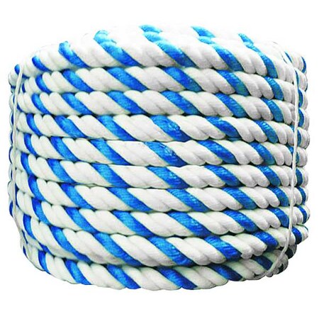 JED POOL TOOLS Rope,50 ft L,Blue/White