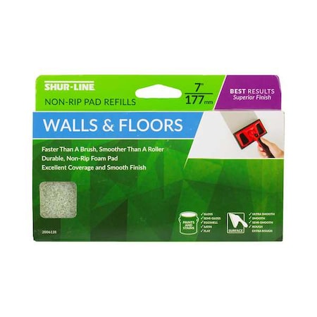 SHUR-LINE Pad Refill,3 3/4