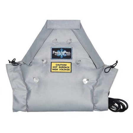 UNITHERM Valve Insulation Heater,42 in. L,6 in. W